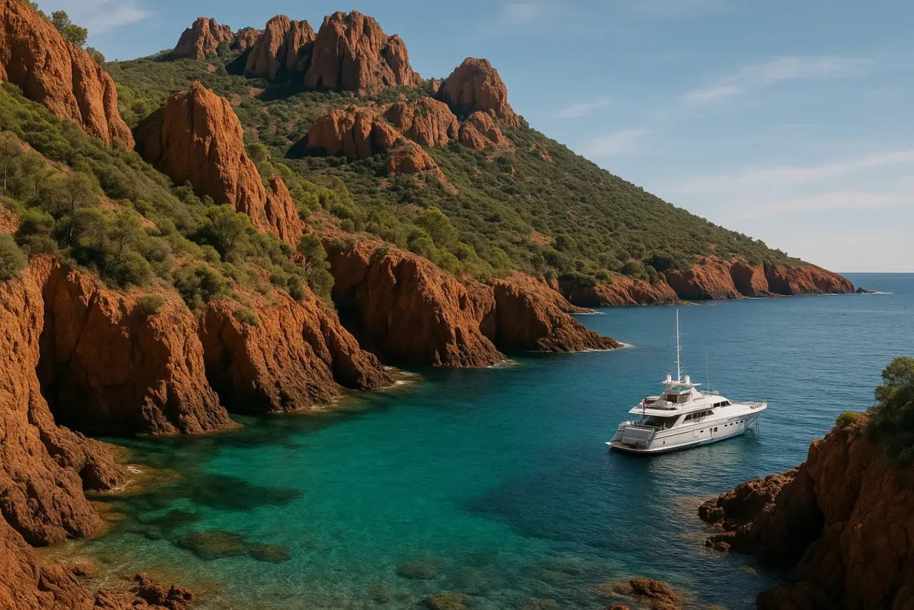 Les plus belles criques autour de Cannes — Yacht Cannes